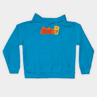 Flaming Tiki Kids Hoodie